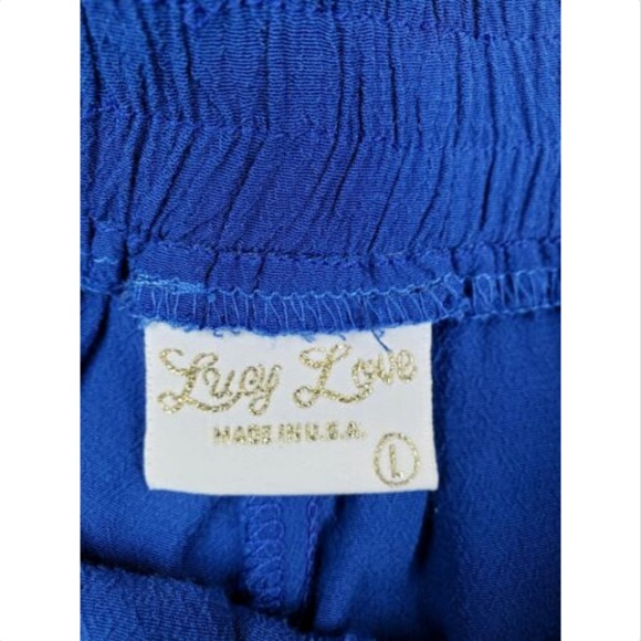 Lucy Love Size L High Waisted Blue White L… - Picture 5 of 6